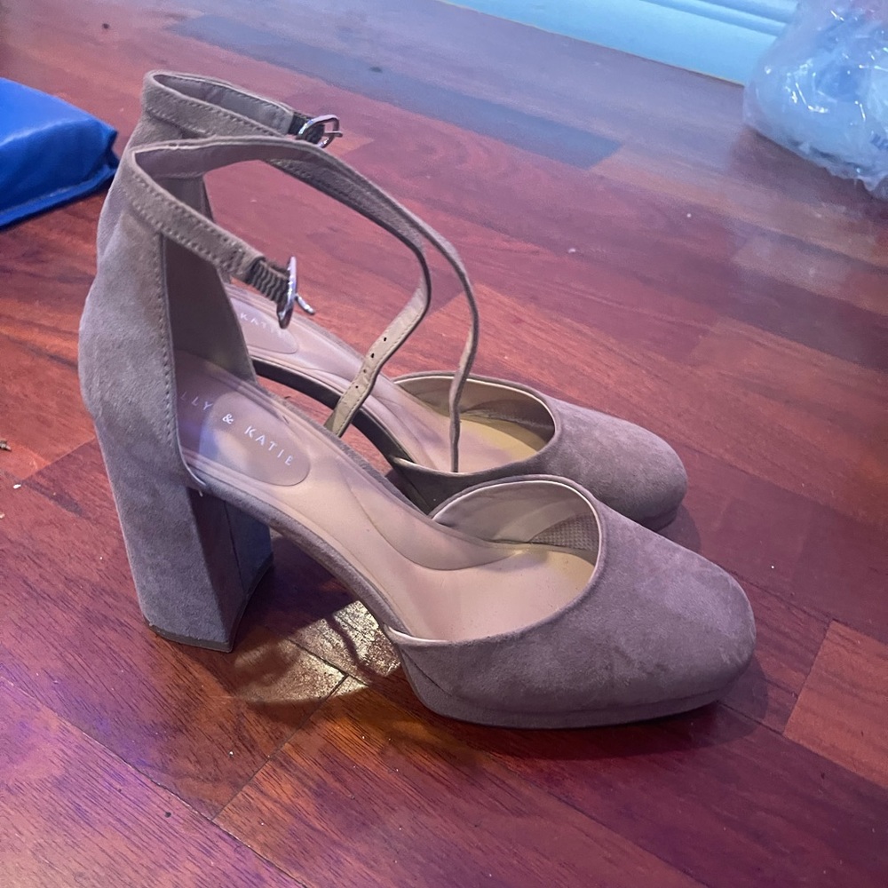 Suede Heels